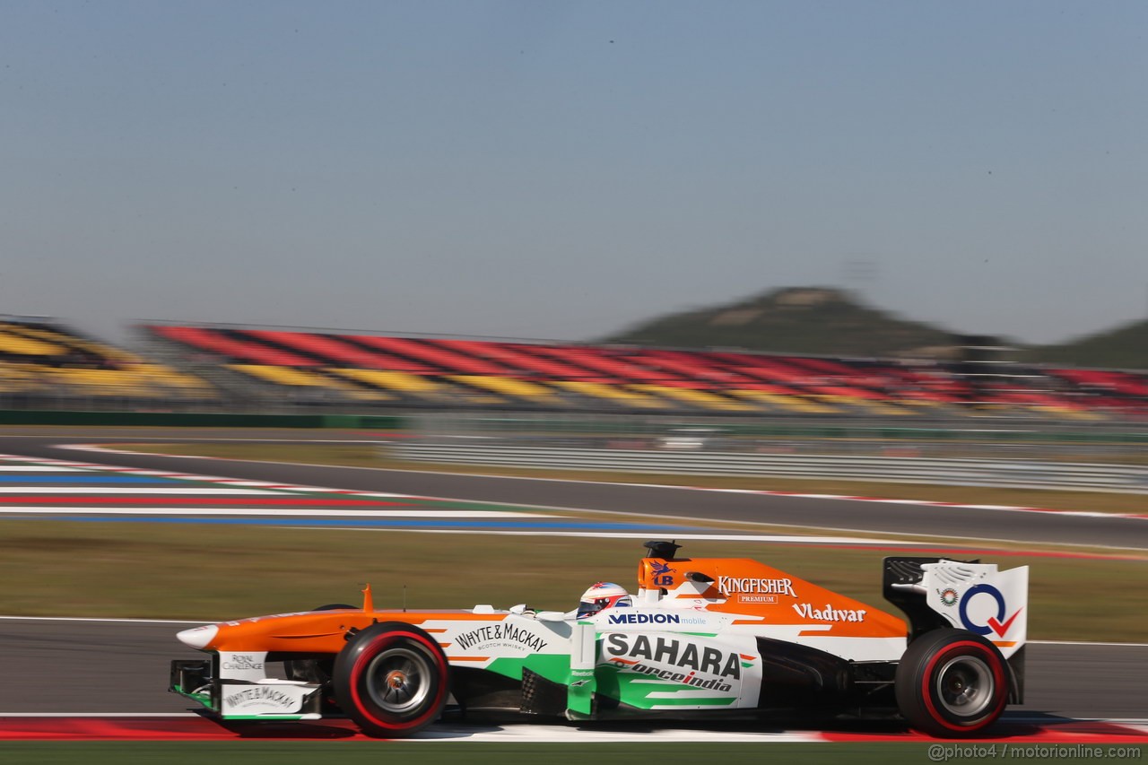 GP COREA, 04.10.2013- Free practice 2, Paul di Resta (GBR) Sahara Force India F1 Team VJM06