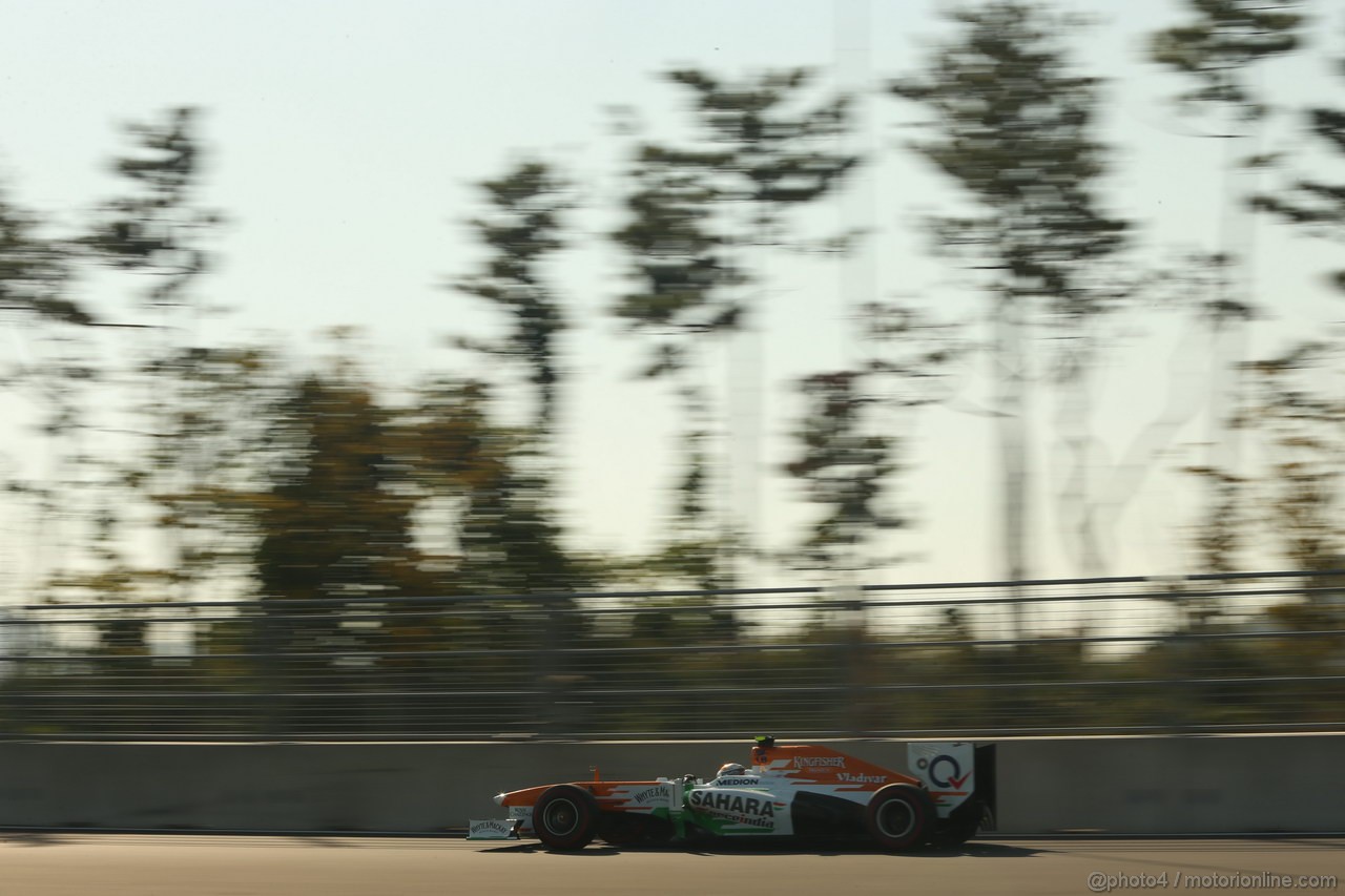 GP COREA, 04.10.2013- Free practice 2, Adrian Sutil (GER), Sahara Force India F1 Team VJM06