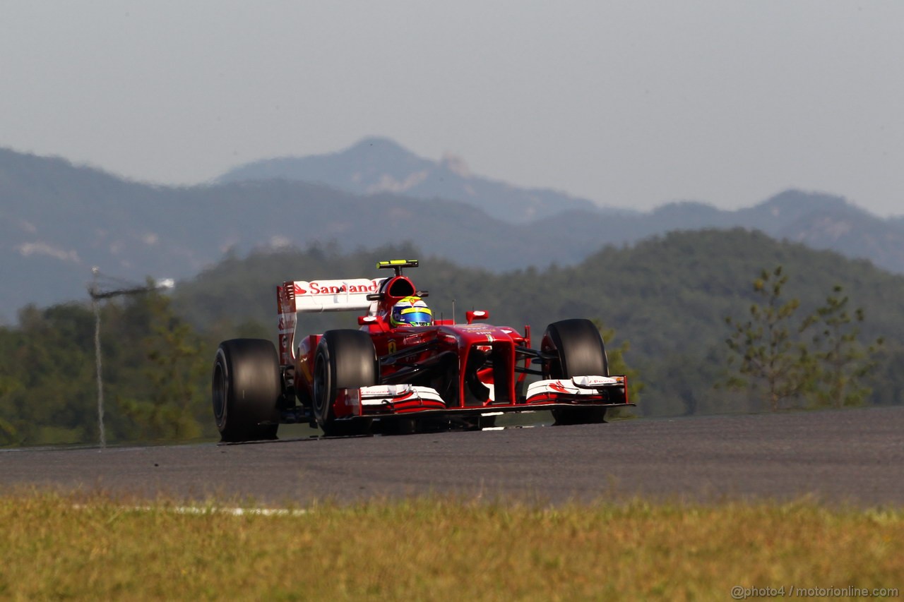 GP COREA, 04.10.2013- Free practice 2, Felipe Massa (BRA) Ferrari F138