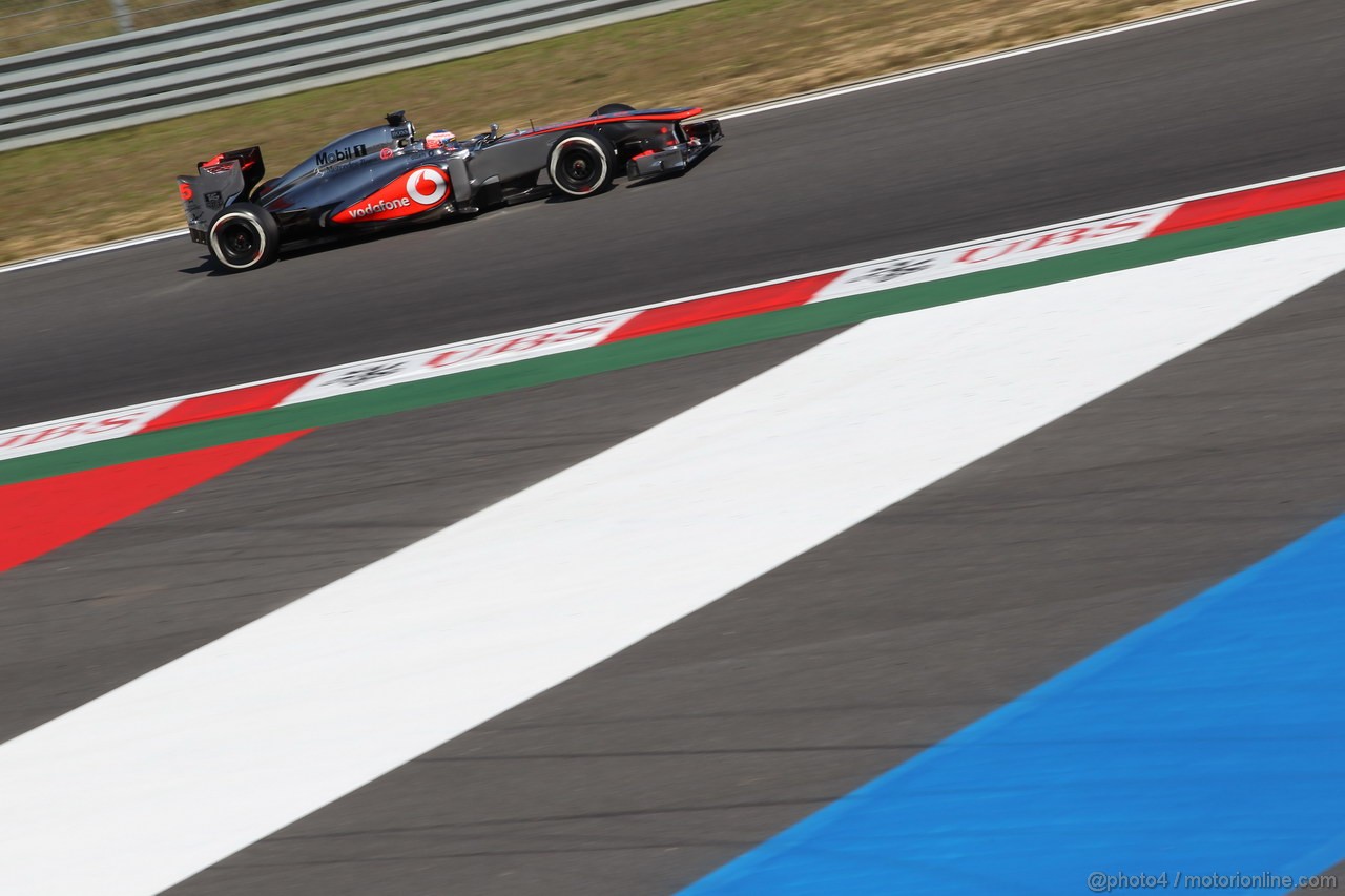 GP COREA, 04.10.2013- Free practice 2, Jenson Button (GBR) McLaren Mercedes MP4-28
