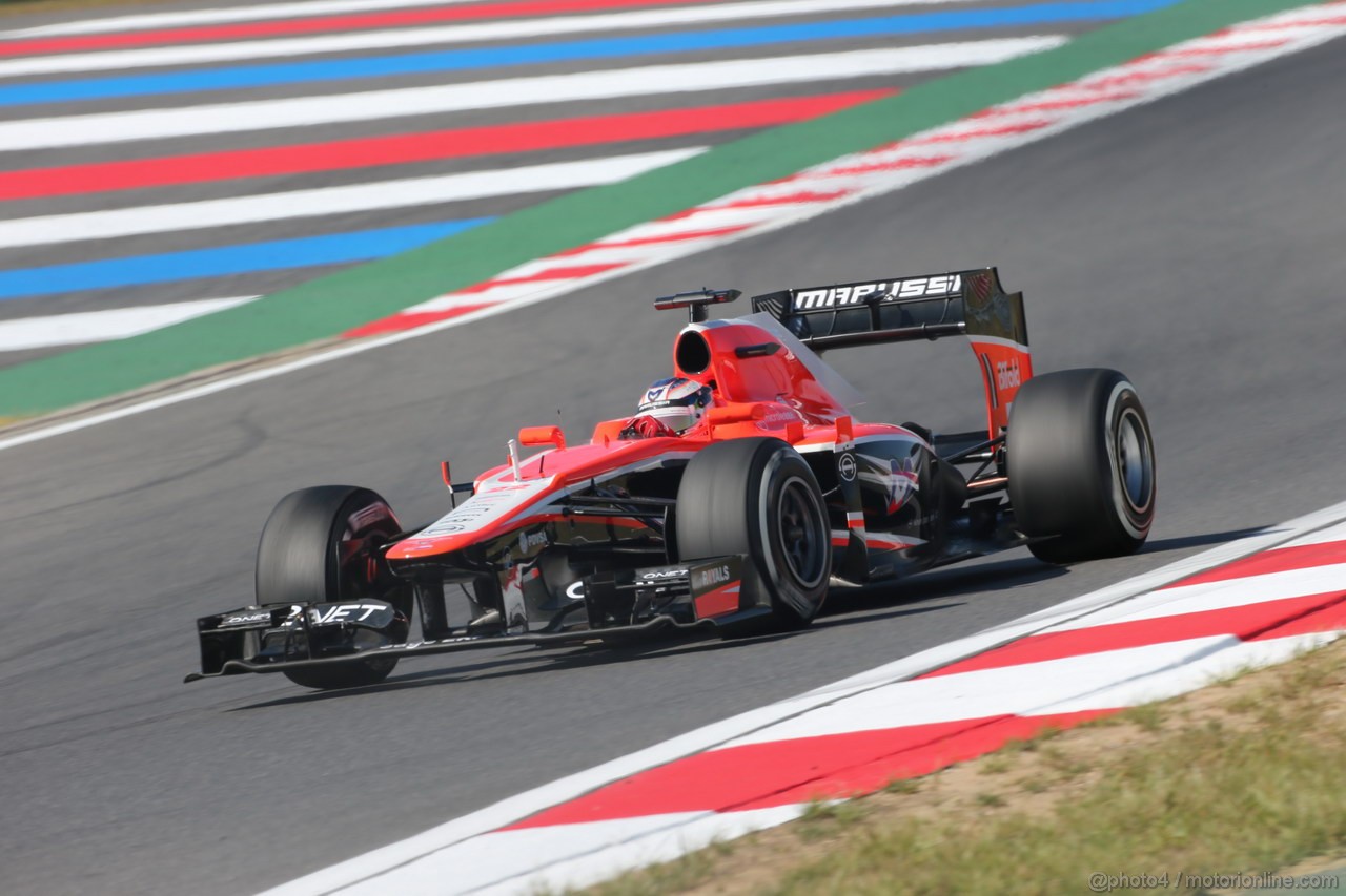GP COREA, 04.10.2013- Free practice 2, Jules Bianchi (FRA) Marussia F1 Team MR02