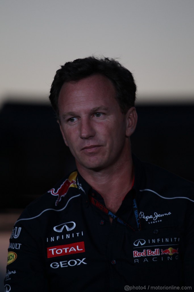 GP COREA, 04.10.2013- Christian Horner (GBR), Red Bull Racing, Sporting Director 