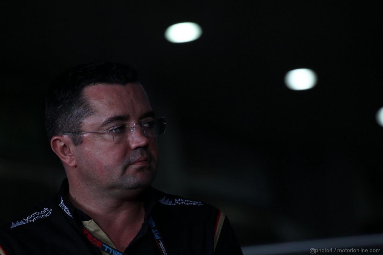 GP COREA, 04.10.2013- Eric Boullier (FRA), Team Manager, Renault F1 Team
