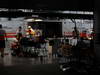 GP COREA, 04.10.2013- Force India garage in the night