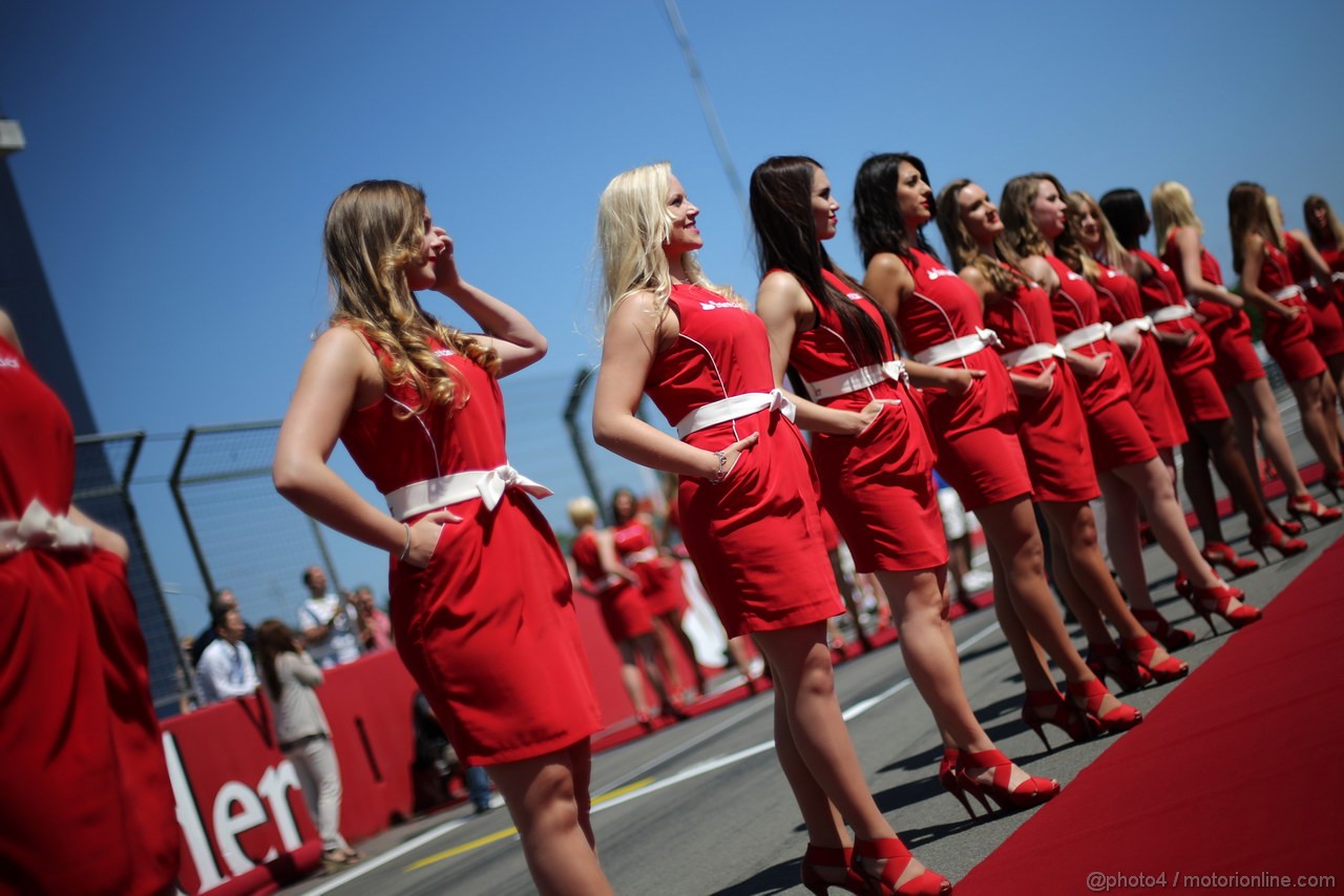 GP GERMANIA, 07.07.2013- griglia Ragazzas 