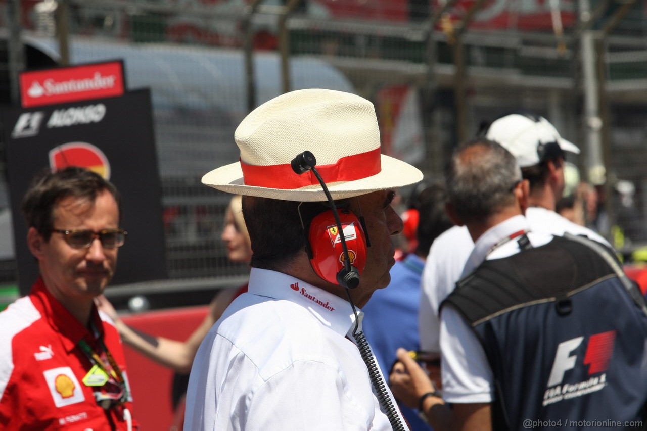 GP GERMANIA, 07.07.2013-  Gara, Emilio Botin (ESP), Santander Bank President 