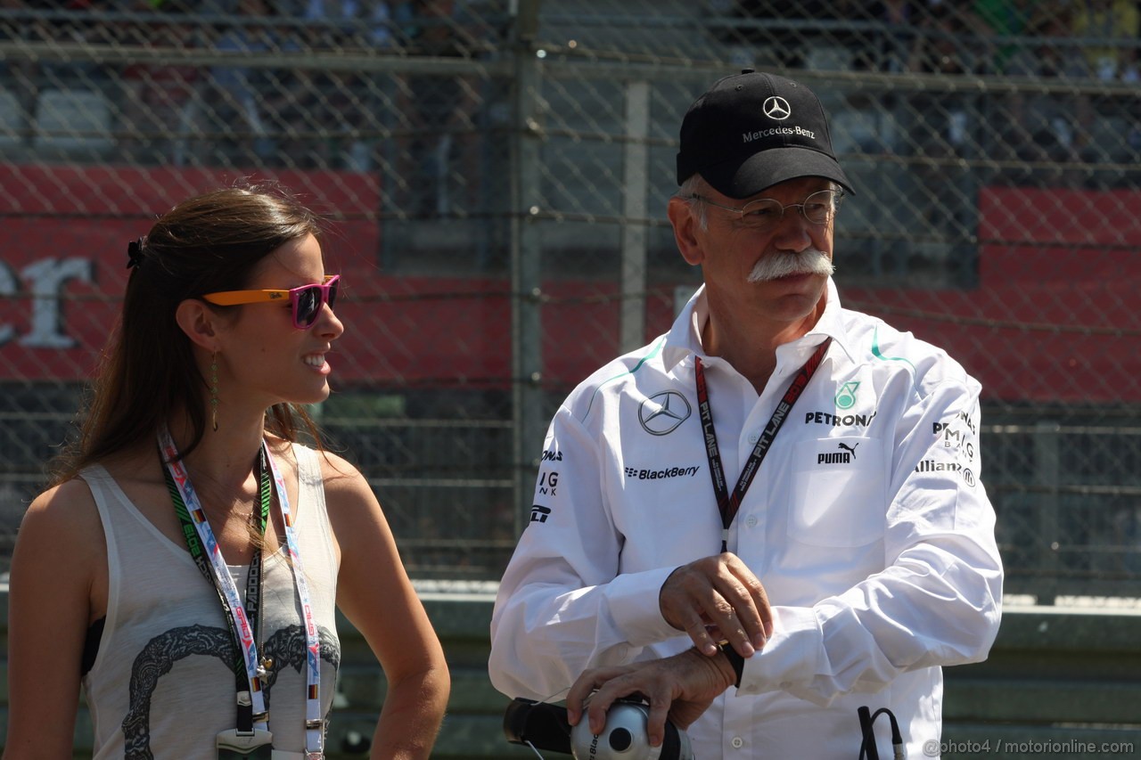 GP GERMANIA, 07.07.2013-  Gara, Dr. Dieter Zetsche, Chairman of Daimler 