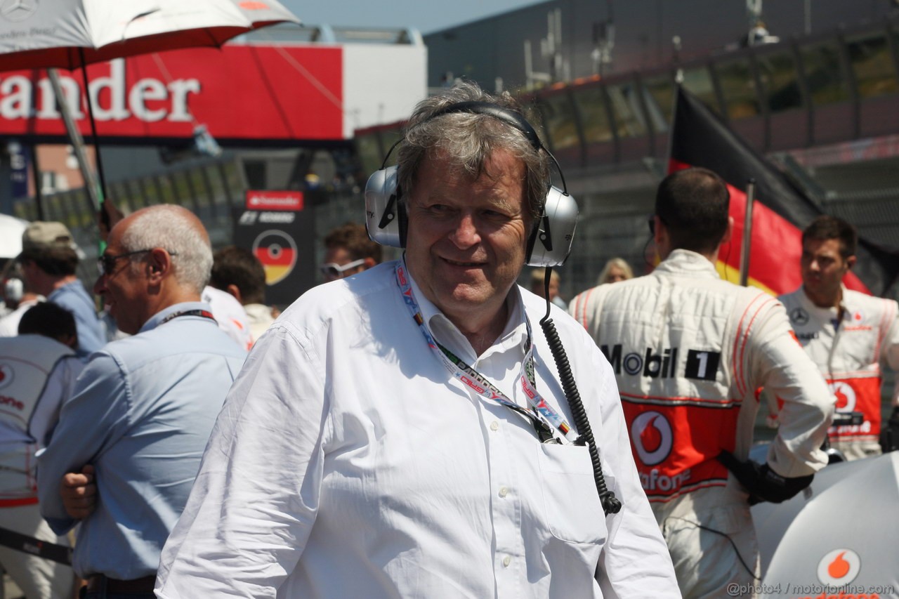 GP GERMANIA, 07.07.2013-  Gara, Norbert Haug (GER), Mercedes Motorsport chief  