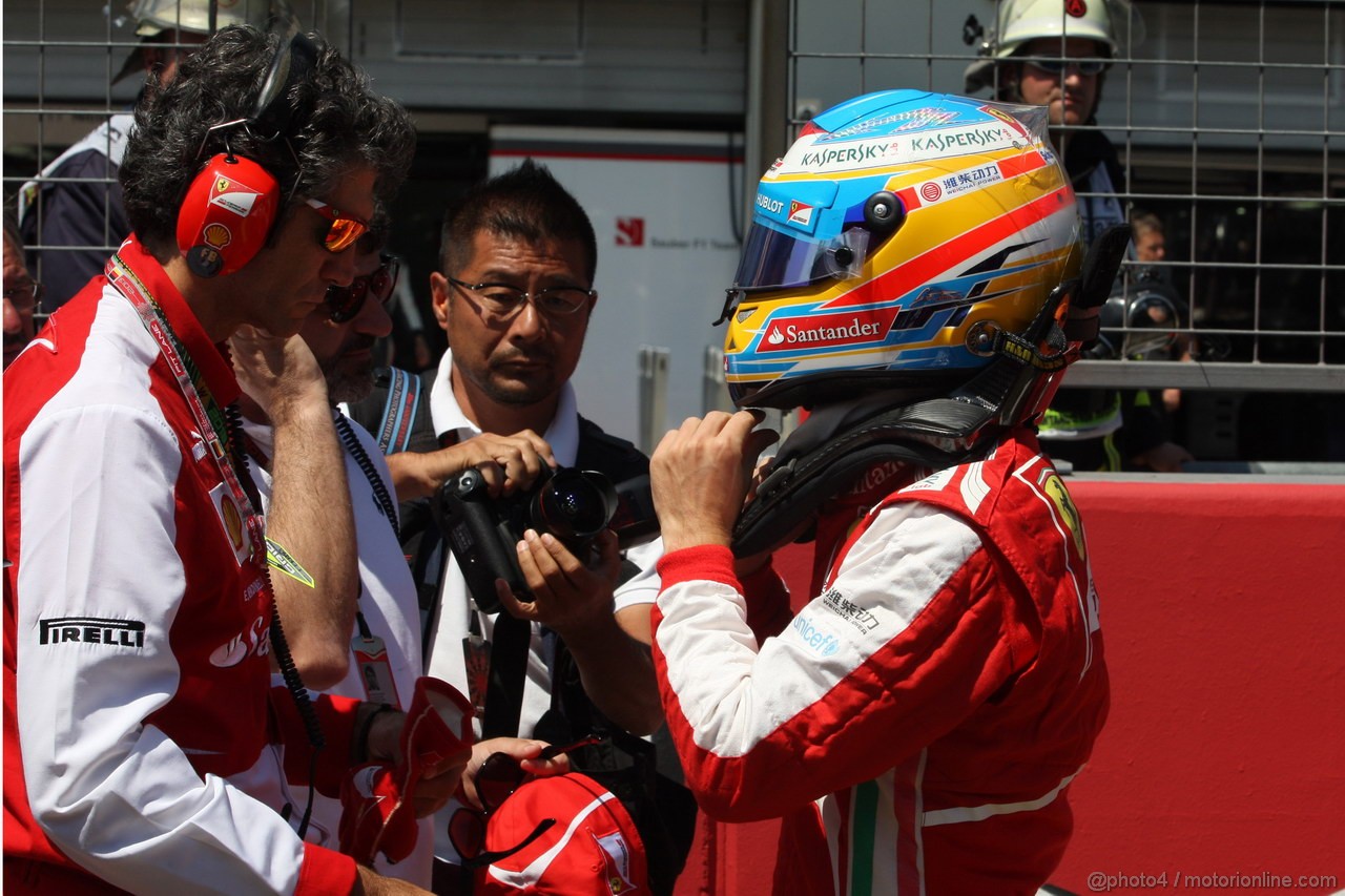 GP GERMANIA, 07.07.2013-  Gara, Fernando Alonso (ESP) Ferrari F138