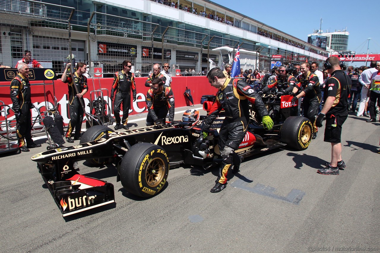 GP GERMANIA, 07.07.2013-  Gara, Kimi Raikkonen (FIN) Lotus F1 Team E21 