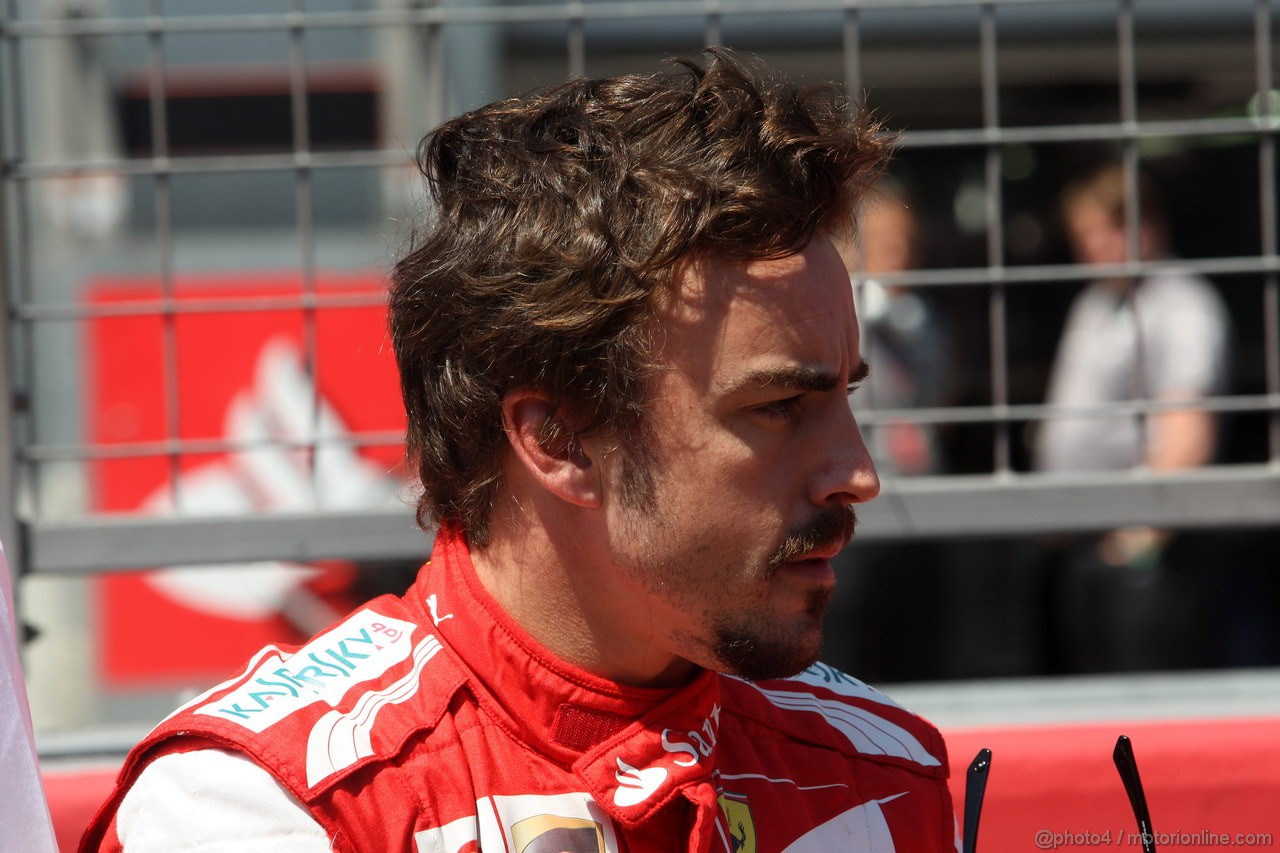 GP GERMANIA, 07.07.2013-  Gara, Fernando Alonso (ESP) Ferrari F138 