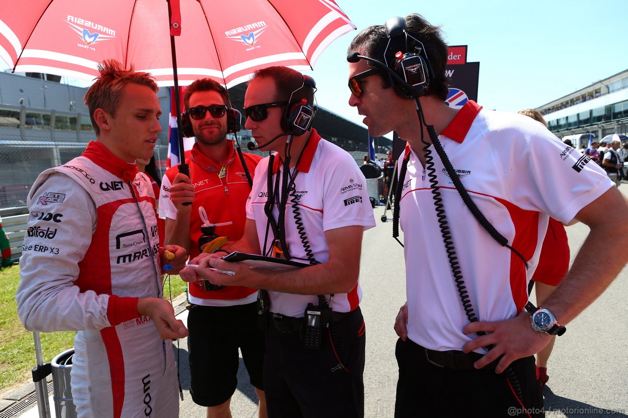 GP GERMANIA, 07.07.2013-  Gara, Max Chilton (GBR), Marussia F1 Team MR02 