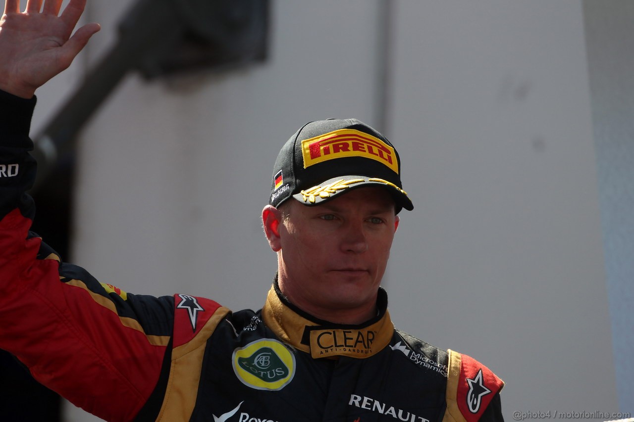 GP GERMANIA, 07.07.2013-  Gara, secondo Kimi Raikkonen (FIN) Lotus F1 Team E21