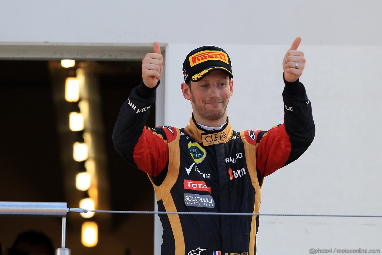 GP GERMANIA, 07.07.2013-  Gara, terzo Romain Grosjean (FRA) Lotus F1 Team E21 