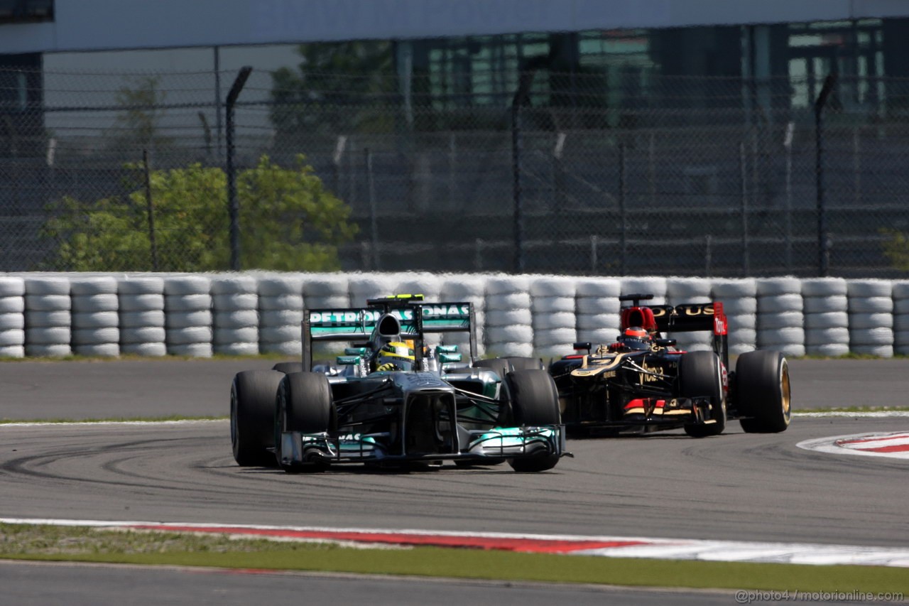 GP GERMANIA, 07.07.2013-  Gara, Lewis Hamilton (GBR) Mercedes AMG F1 W04 
