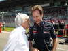 GP GERMANIA, 07.07.2013-  Gara, Bernie Ecclestone (GBR), President e CEO of Formula One Management  e Christian Horner (GBR), Red Bull Racing, Sporting Director 