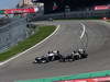 GP GERMANIA, 07.07.2013-  Gara, Pastor Maldonado (VEN) Williams F1 Team FW35 e Esteban Gutierrez (MEX), Sauber F1 Team C32 