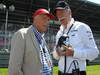 GP GERMANIA, 07.07.2013-  Gara, Nikki Lauda (AU), Mercedes e Dr. Dieter Zetsche, Chairman of Daimler 