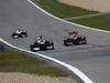 GP GERMANIA, 07.07.2013-  Gara, Valtteri Bottas (FIN), Williams F1 Team FW35 e Sergio Perez (MEX) McLaren MP4-28 