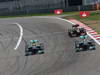 GP GERMANIA, 07.07.2013-  Gara, Lewis Hamilton (GBR) Mercedes AMG F1 W04 e Nico Rosberg (GER) Mercedes AMG F1 W04 