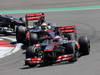 GP GERMANIA, 07.07.2013-  Gara, Jenson Button (GBR) McLaren Mercedes MP4-28 davanti a Sergio Perez (MEX) McLaren MP4-28 