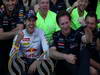 GP GERMANIA, 07.07.2013-  Gara, Festeggiamenti, Sebastian Vettel (GER) Red Bull Racing RB9 vincitore with Christian Horner (GBR), Red Bull Racing, Sporting Director 