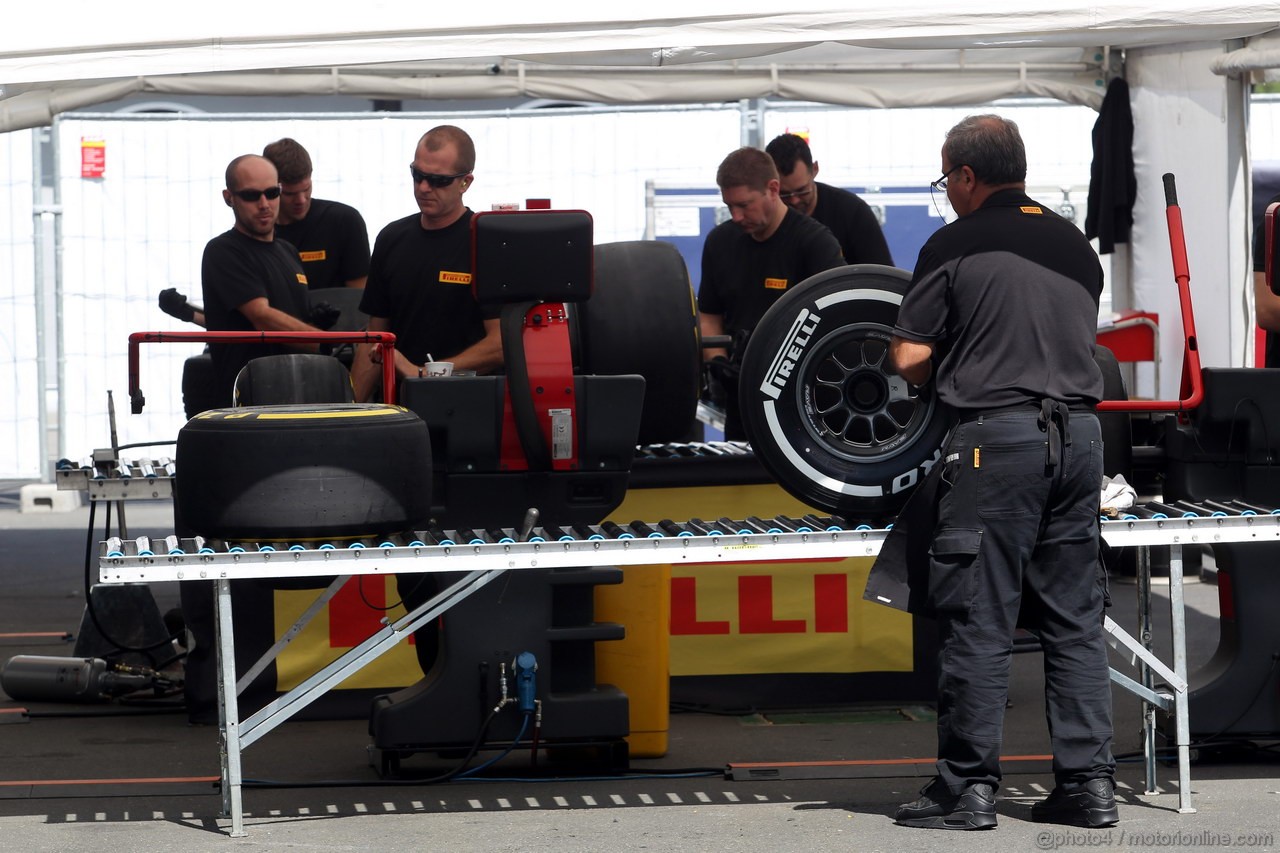 GP GERMANIA, 04.07.2013- Pirelli Hospitality