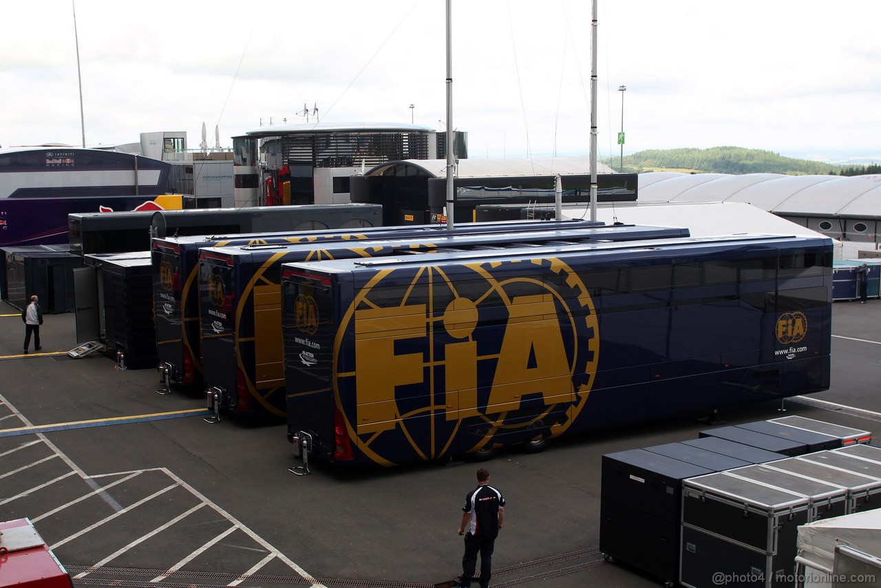 GP GERMANIA, 04.07.2013- Paddock