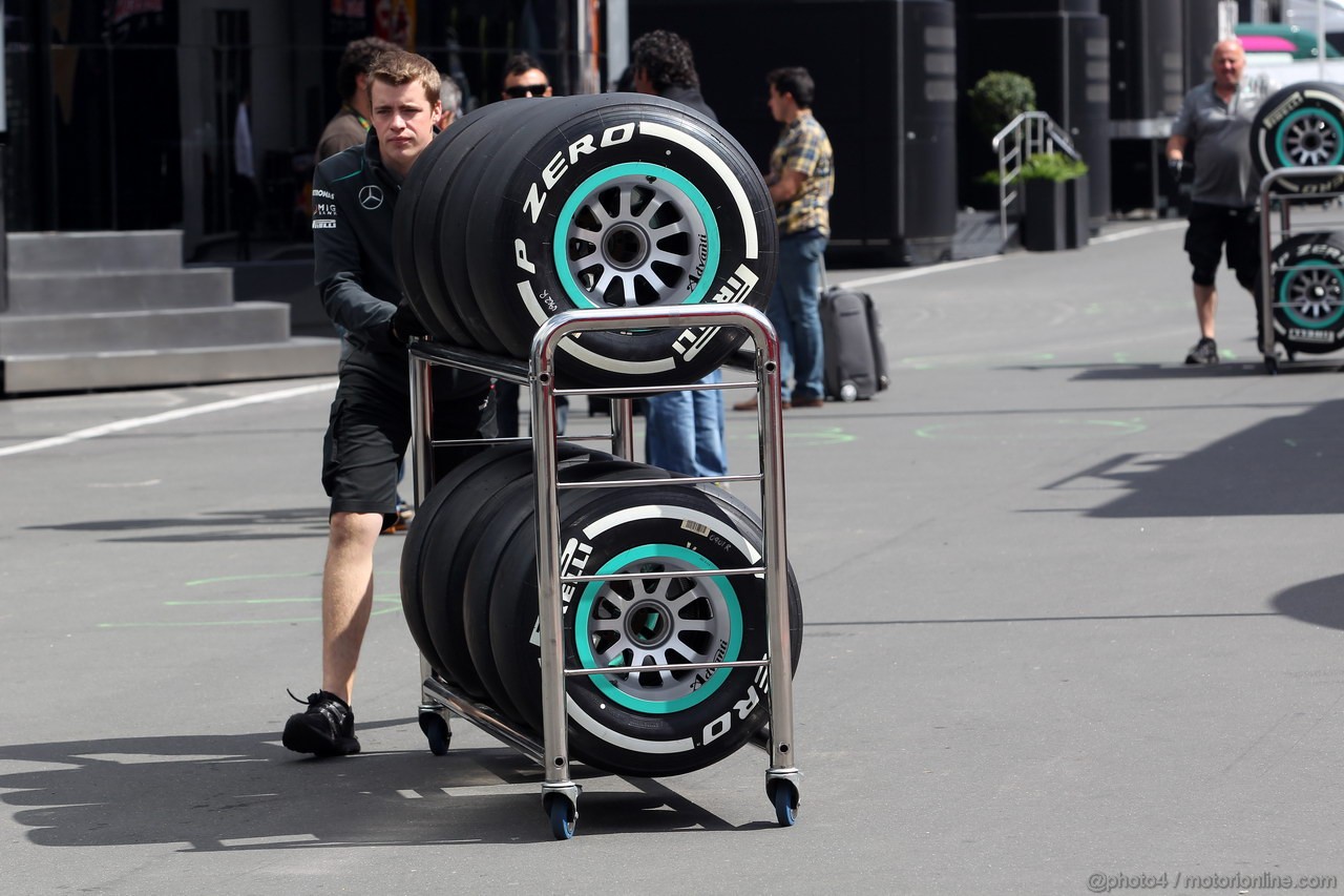 GP GERMANIA, 04.07.2013- Pirelli Hospitality
