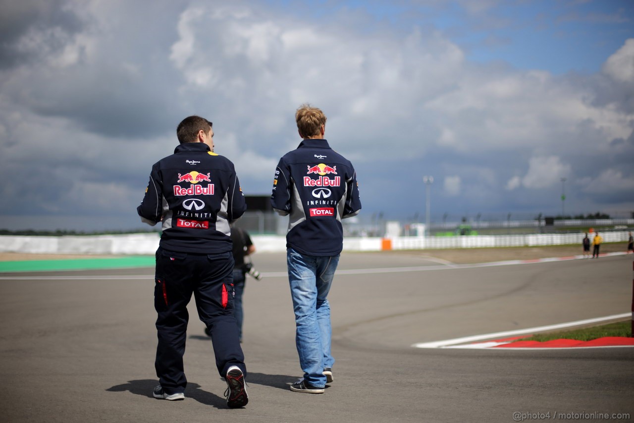 GP GERMANIA, 04.07.2013- Sebastian Vettel (GER) Red Bull Racing RB9 