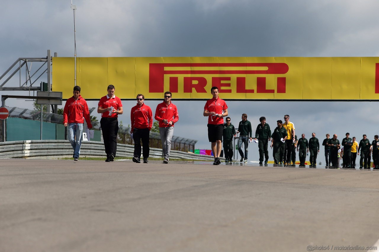 GP GERMANIA, 04.07.2013- Jules Bianchi (FRA) Marussia F1 Team MR02