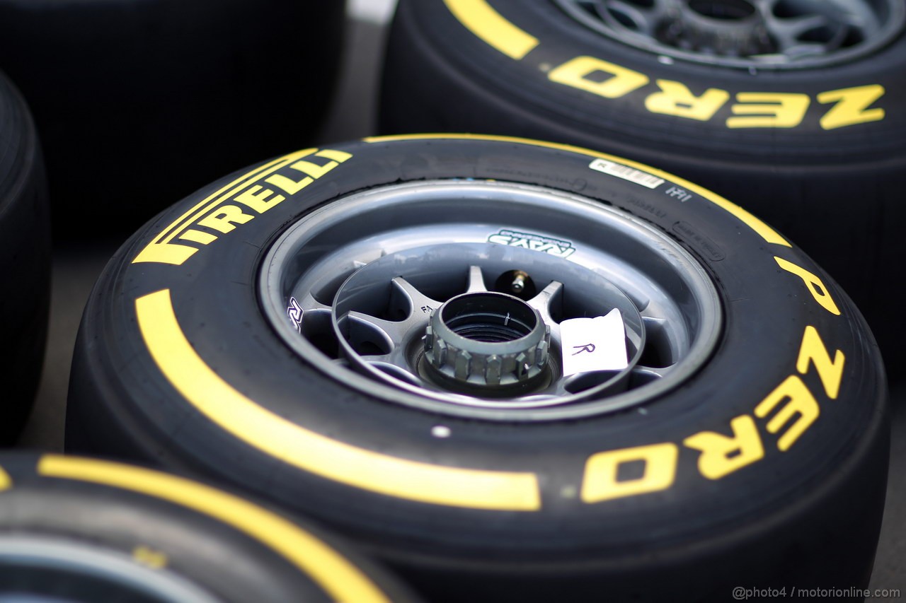 GP GERMANIA, 04.07.2013- Pirelli Tyres