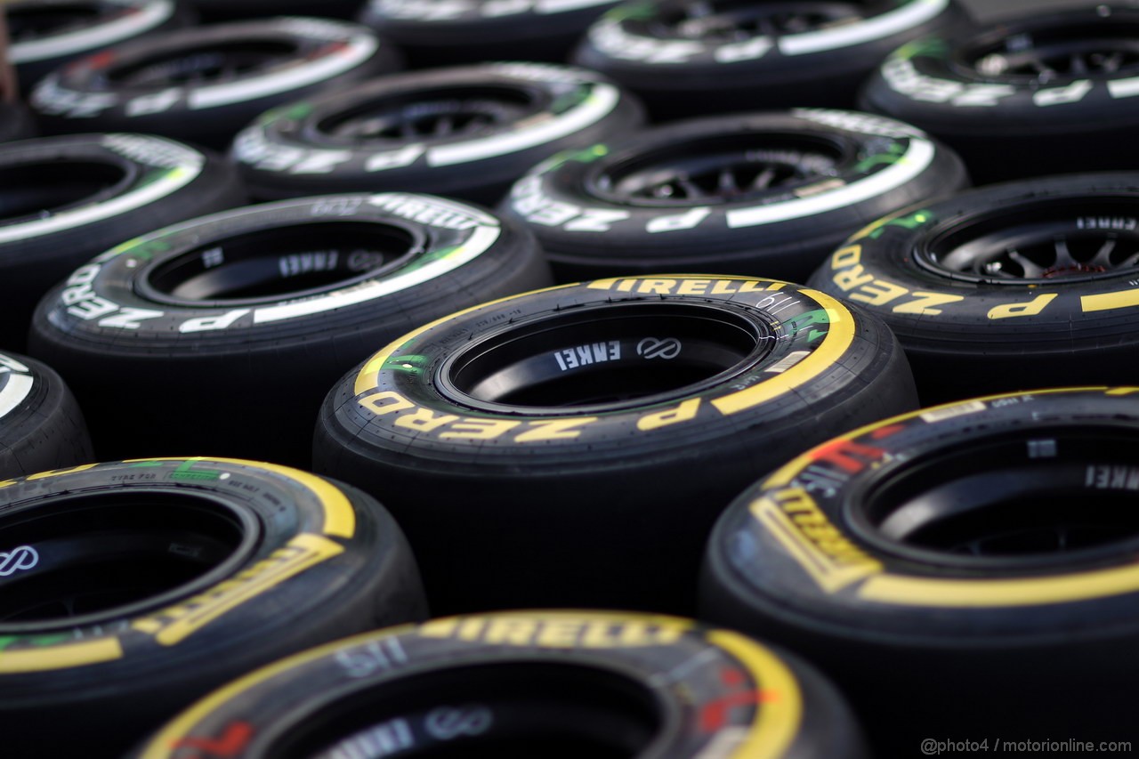 GP GERMANIA, 04.07.2013- Pirelli Tyres
