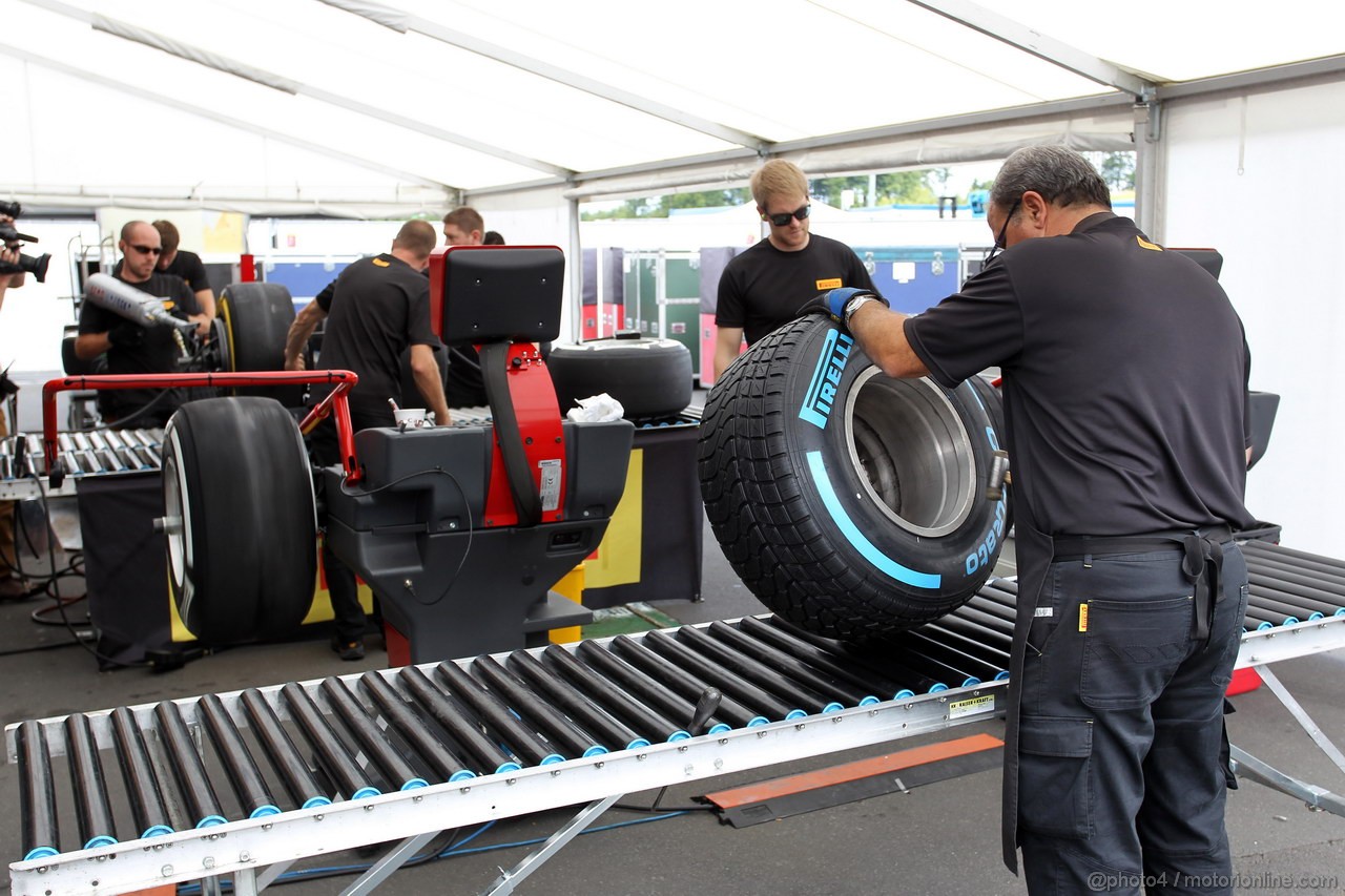 GP GERMANIA, 04.07.2013- Pirelli Tyres