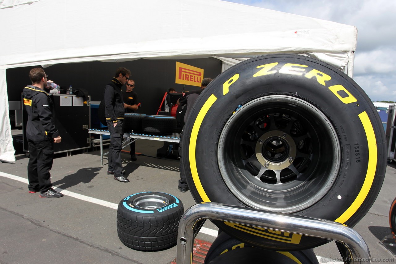 GP GERMANIA, 04.07.2013- Pirelli Tyres