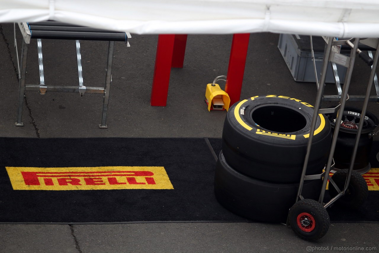 GP GERMANIA, 04.07.2013- Pirelli Tyres