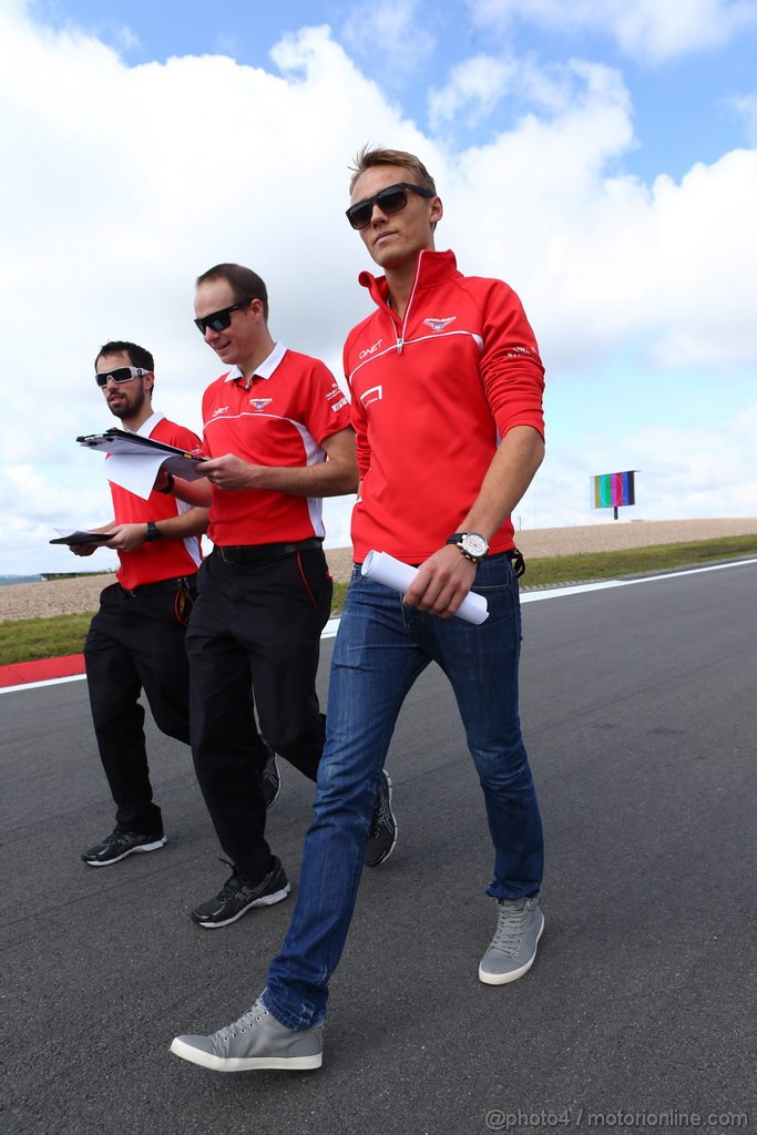 GP GERMANIA, 04.07.2013- Max Chilton (GBR), Marussia F1 Team MR02 