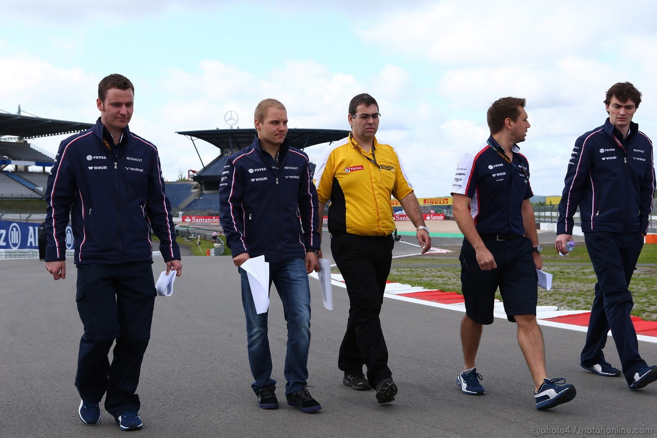 GP GERMANIA, 04.07.2013- Valtteri Bottas (FIN), Williams F1 Team FW35 