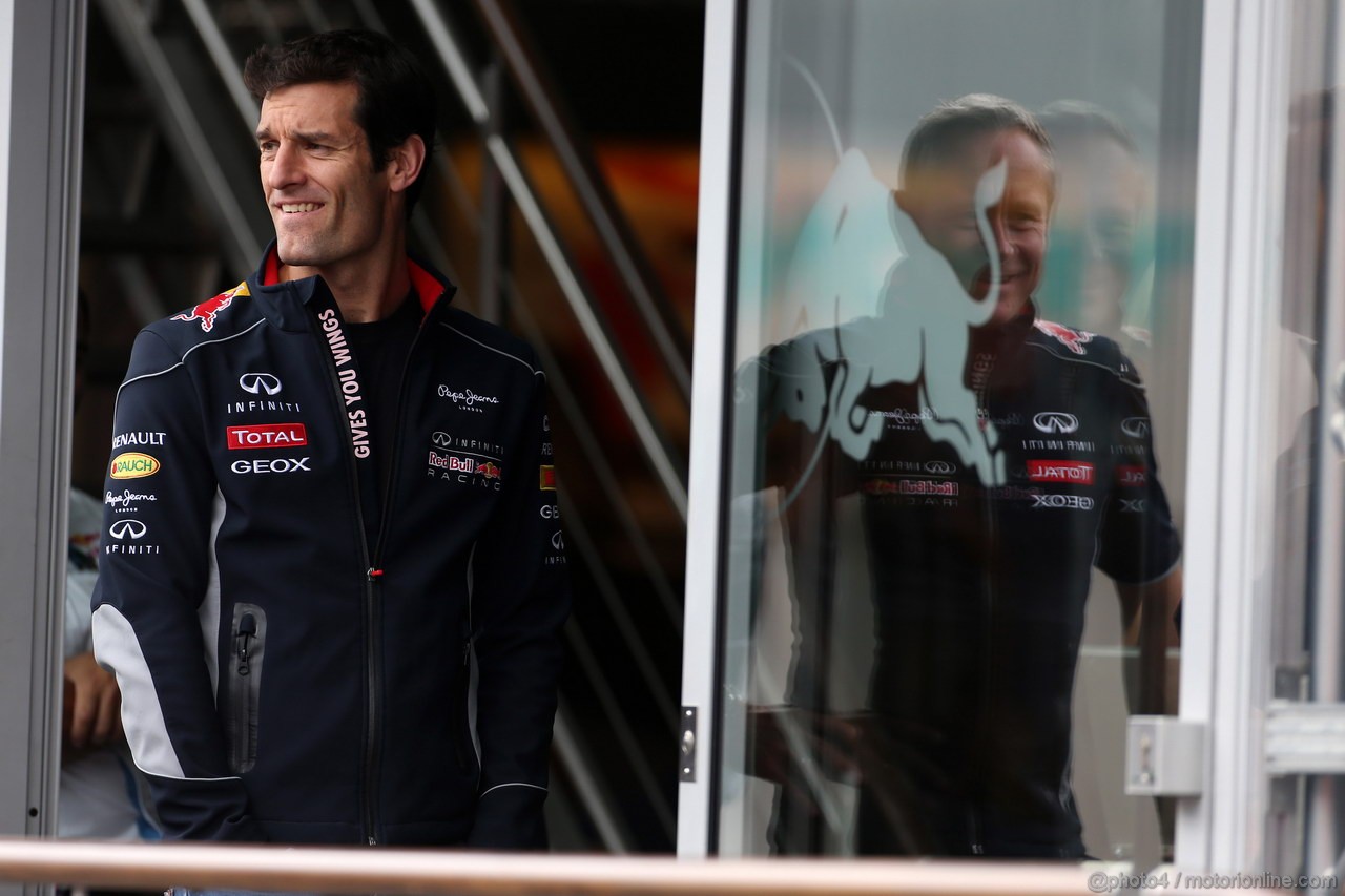GP GERMANIA, 04.07.2013- Conferenza Stampa, Mark Webber (AUS) Red Bull Racing RB9