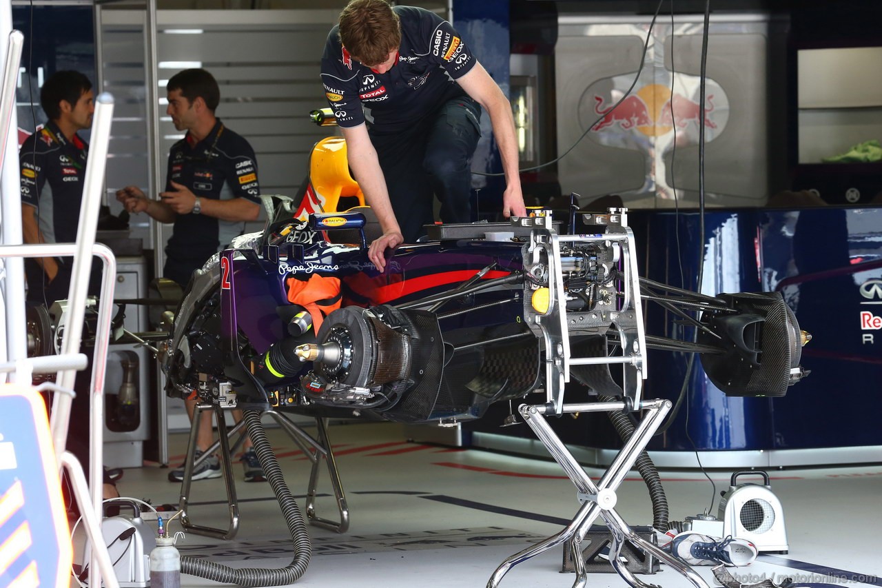 GP GERMANIA, 04.07.2013- Mark Webber (AUS) Red Bull Racing RB9 