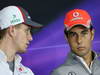 GP GERMANIA, 04.07.2013- Conferenza Stampa, Nico Hulkenberg (GER) Sauber F1 Team C32 e Sergio Perez (MEX) McLaren MP4-28 