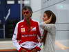 GP GERMANIA, 04.07.2013- Jessica Michibata (GBR), girfriend of Jenson Button (GBR) e Edoardo Bendinelli (ITA) Personal Trainerof Fernando Alonso (ESP) Ferrari F138 