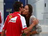 GP GERMANIA, 04.07.2013- Fernando Alonso (ESP) Ferrari F138 e Jessica Michibata (GBR), girfriend of Jenson Button (GBR) 