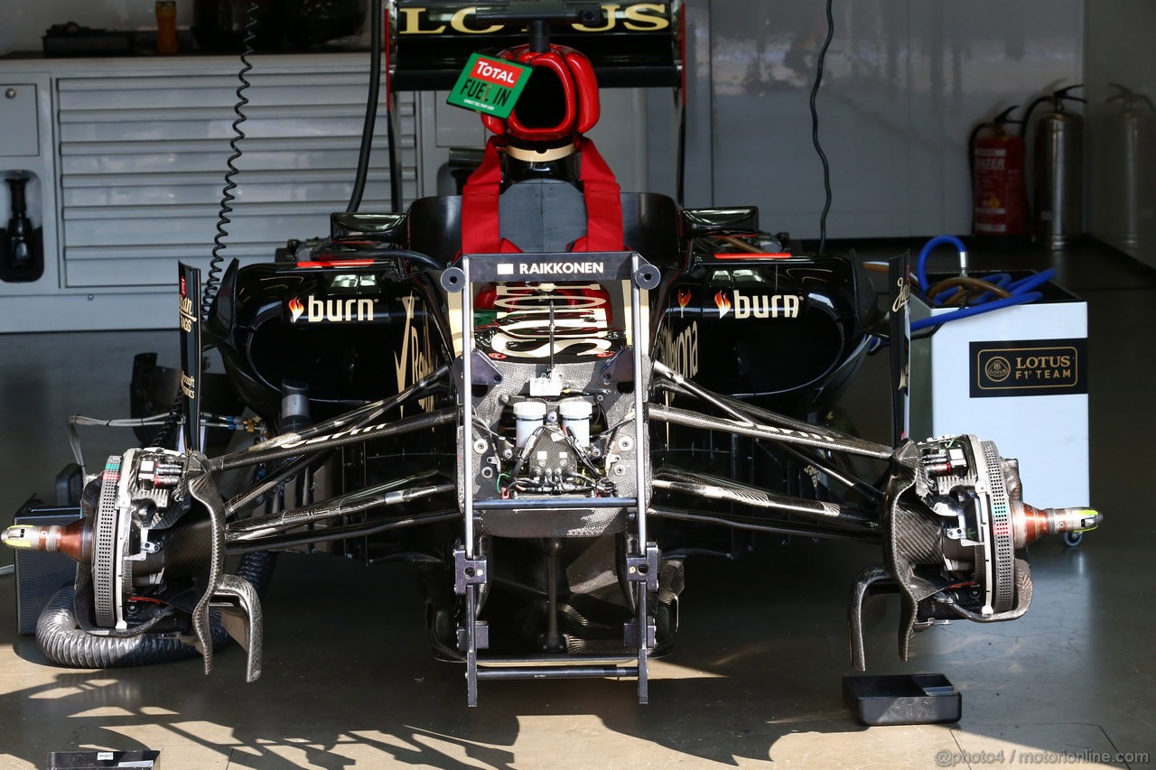 GP GERMANIA, 06.07.2013- Lotus F1 Team E21 