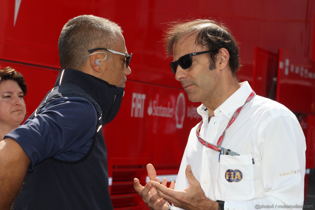 GP GERMANIA, 06.07.2013- Prove Libere 3, Emanuele Pirro (ITA), FIA Steward 