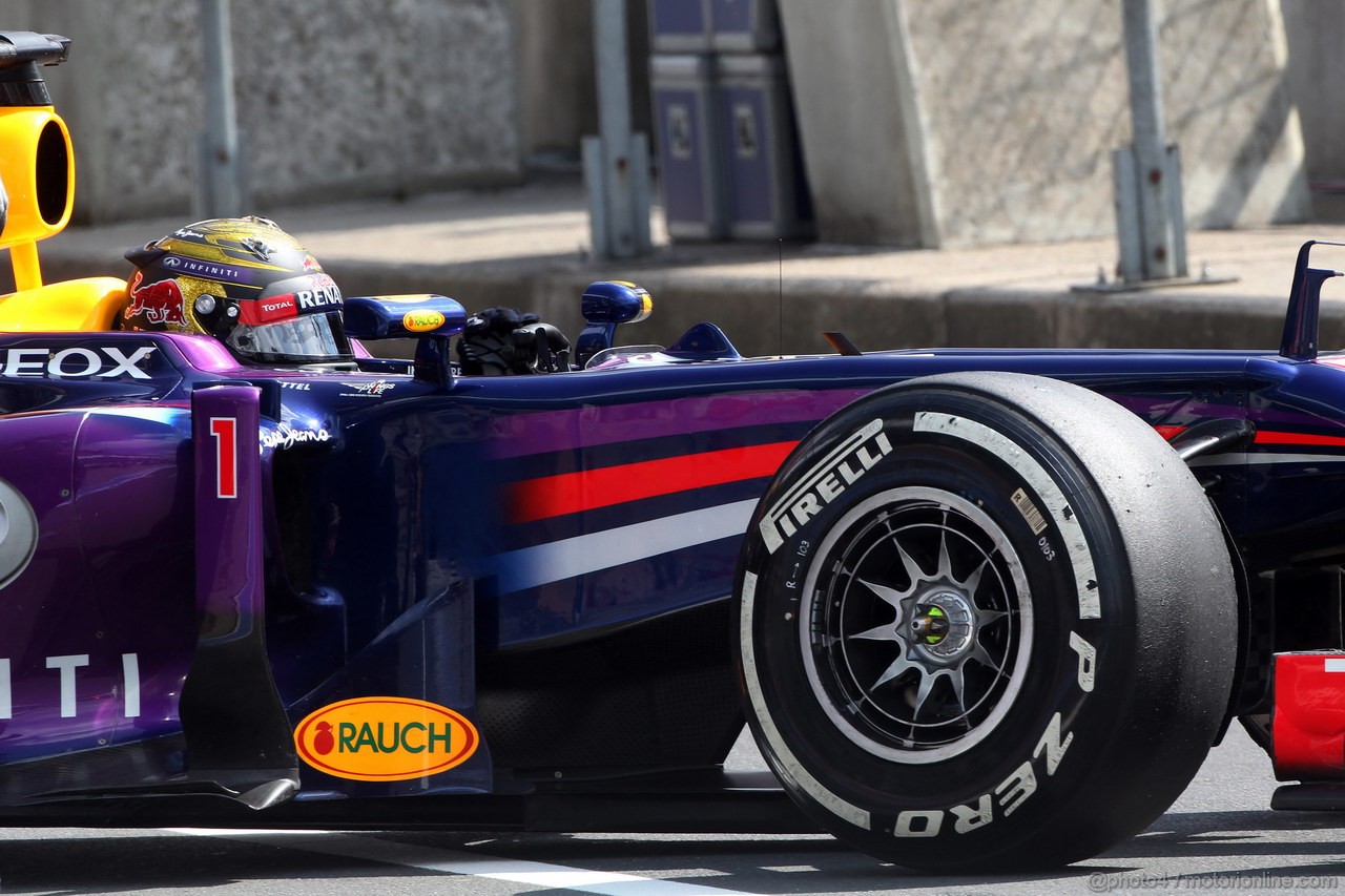 GP GERMANIA, 06.07.2013- Prove Libere 3, Sebastian Vettel (GER) Red Bull Racing RB9 