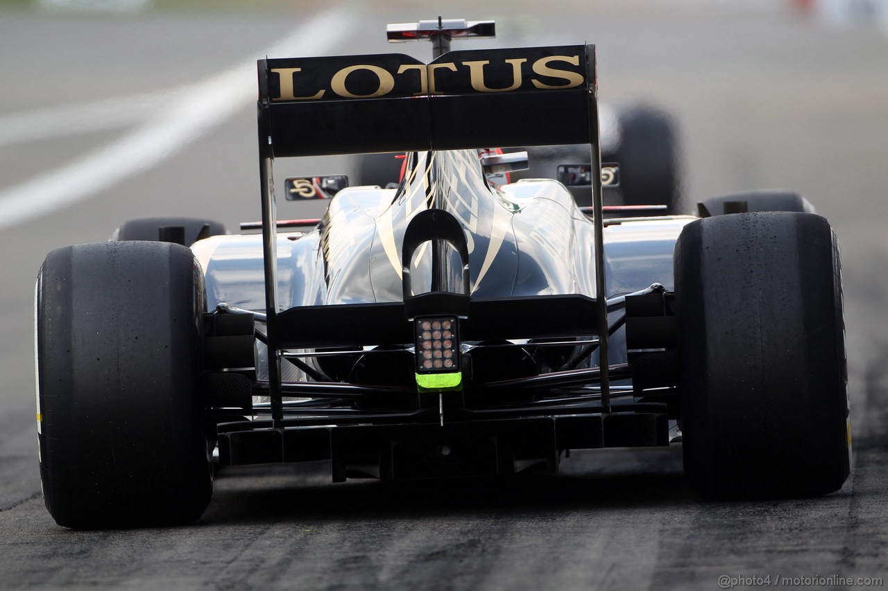 GP GERMANIA, 06.07.2013- Prove Libere 3, Kimi Raikkonen (FIN) Lotus F1 Team E21 