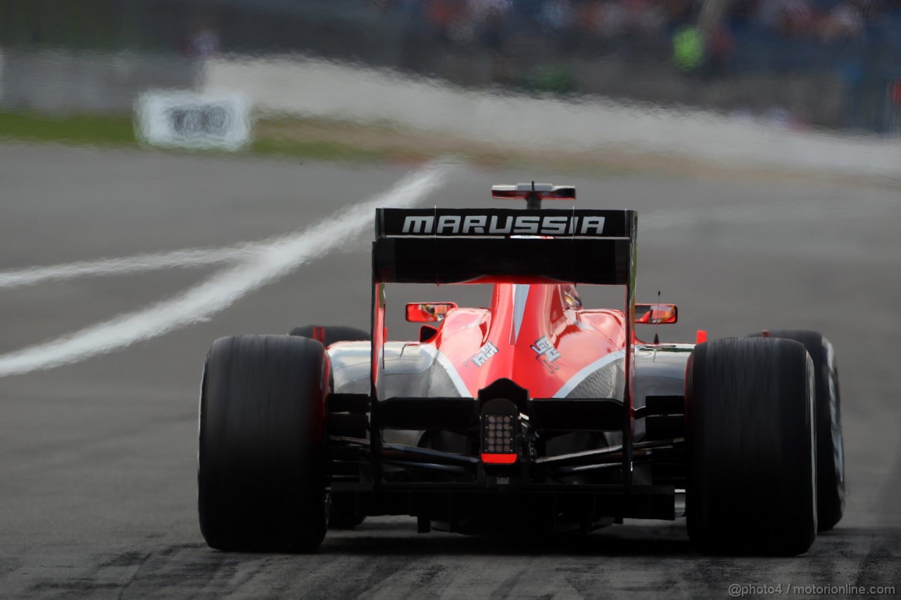 GP GERMANIA, 06.07.2013- Prove Libere 3, Jules Bianchi (FRA) Marussia F1 Team MR02 