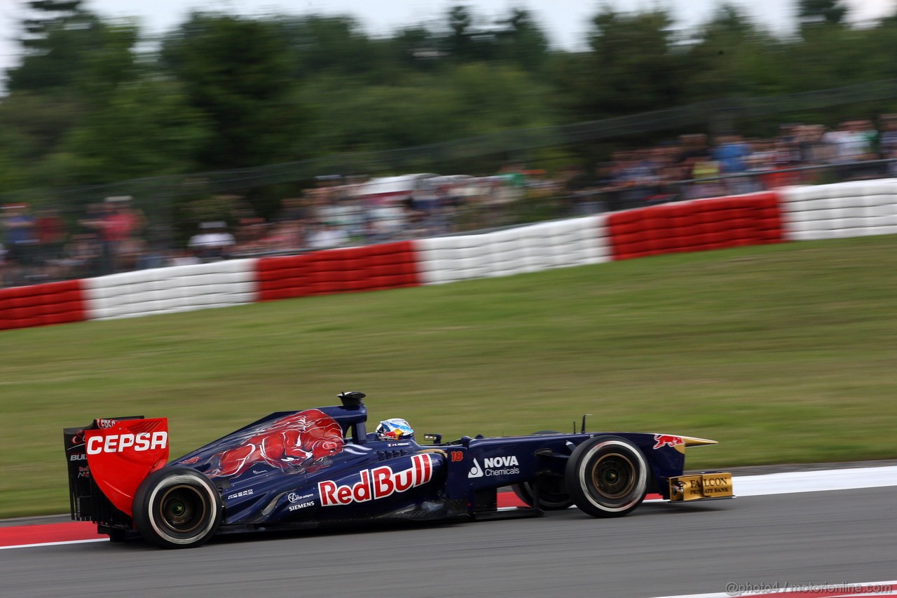 GP GERMANIA, 06.07.2013- Prove Libere 3, Jean-Eric Vergne (FRA) Scuderia Toro Rosso STR8 