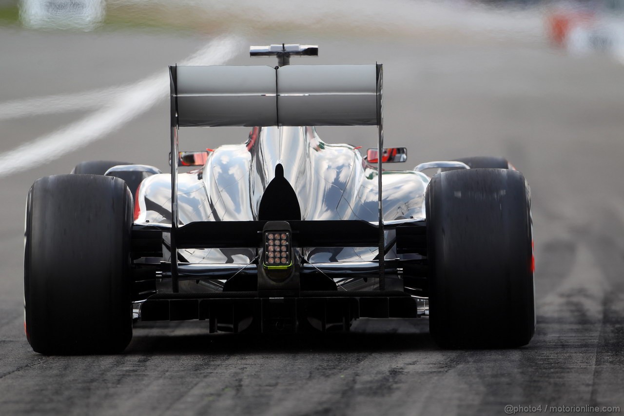GP GERMANIA, 06.07.2013- Prove Libere 3, Nico Hulkenberg (GER) Sauber F1 Team C32 